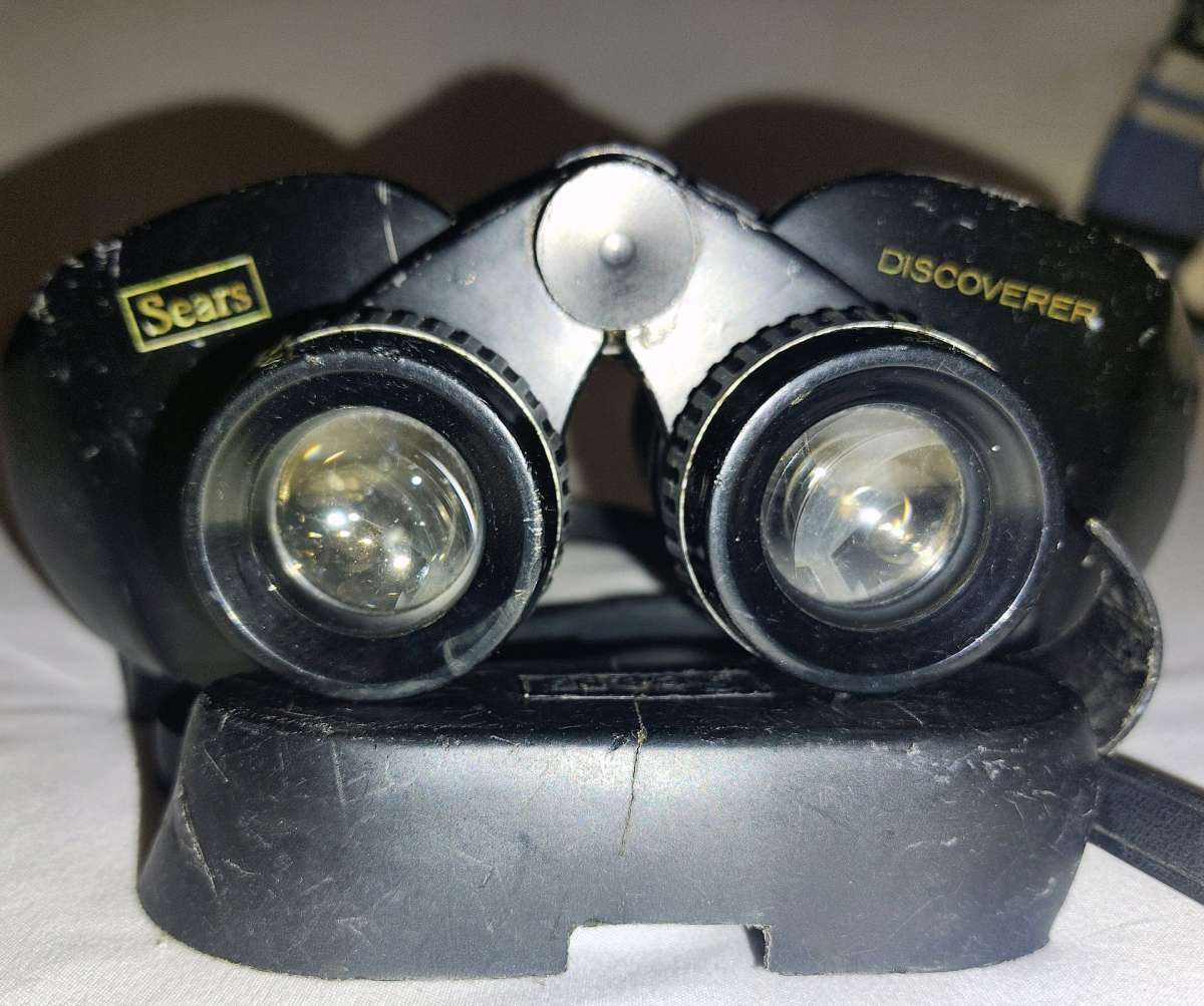 1960s 1980s vintage Sears 7x35 binoculars