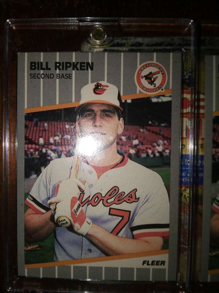 1989 Fleer Billy Ripken F Face error in mint condition