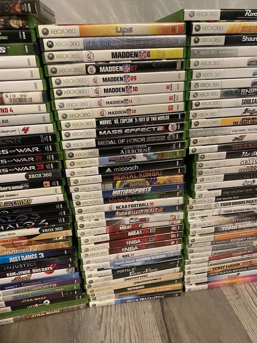 Im selling a bunch of different games and a few systems