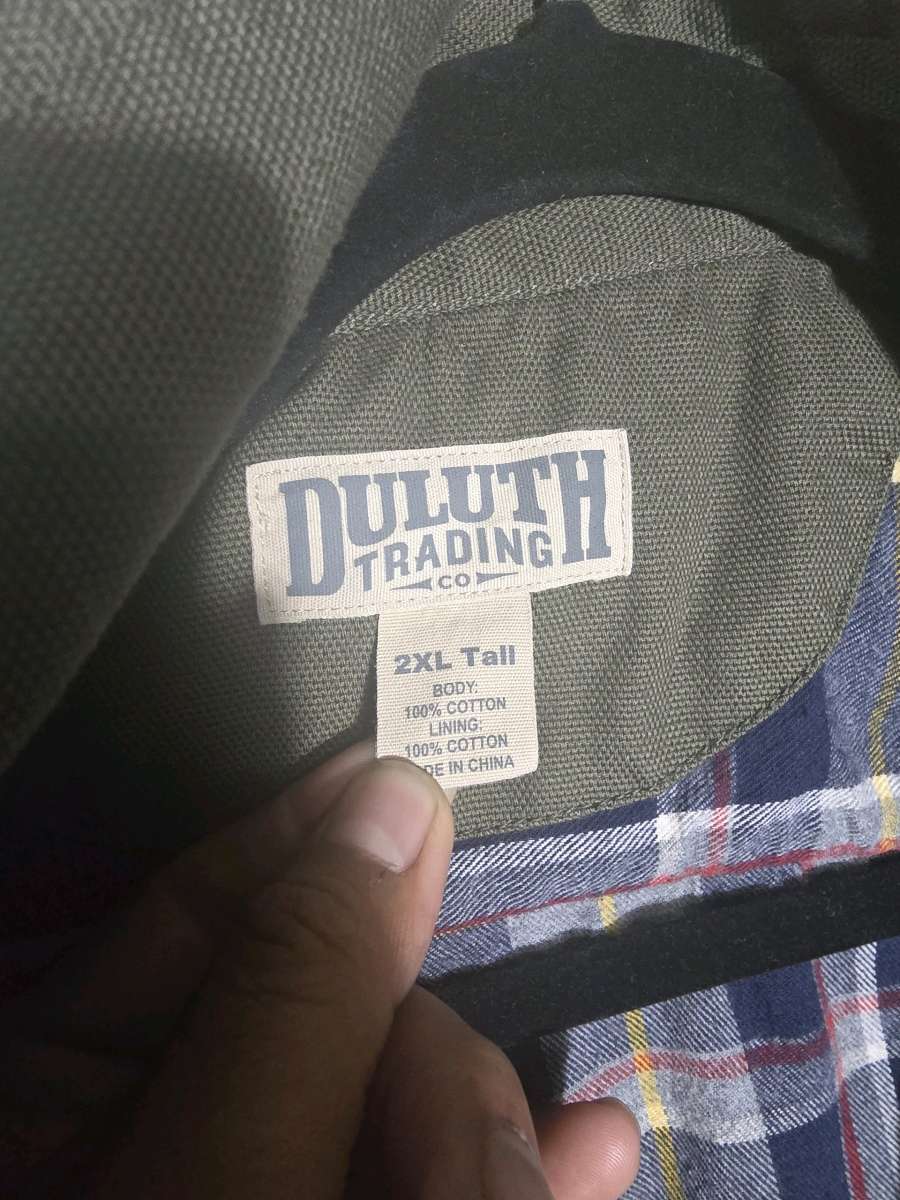 DELUTH TRADING CO COTTON CANVAS JACKET XXL