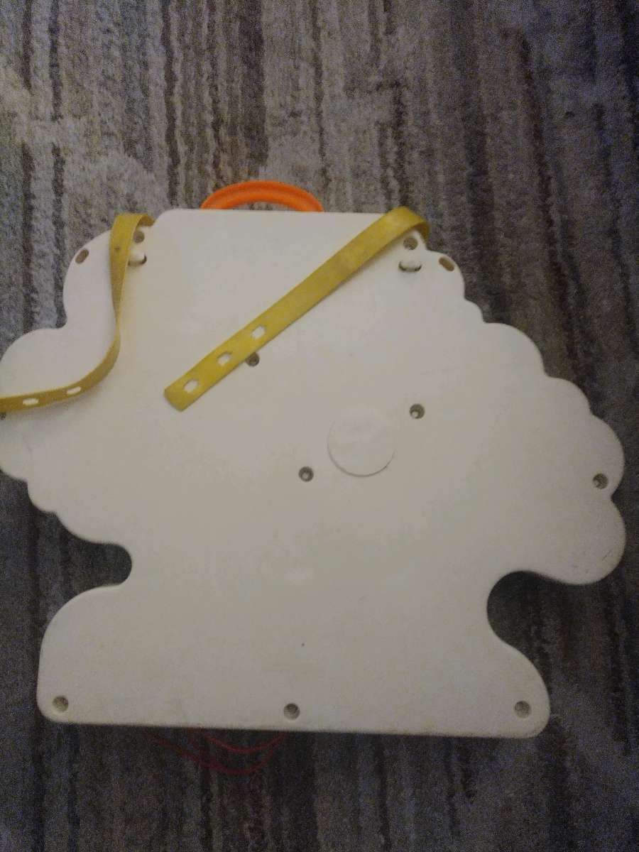 Vintage 1985 Fisher Price Musical Activity Center Baby Crib