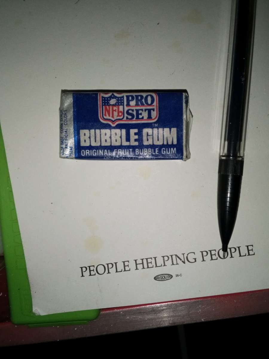 NfL 1990 Bubble Gum