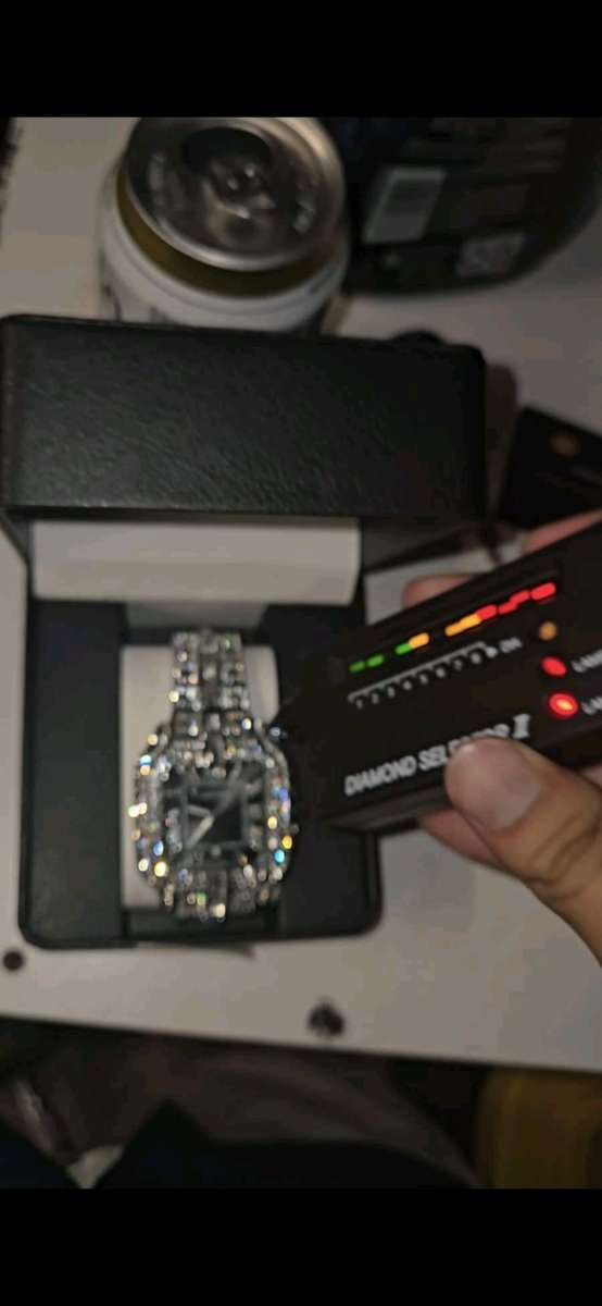 Mens Mossionite Watch