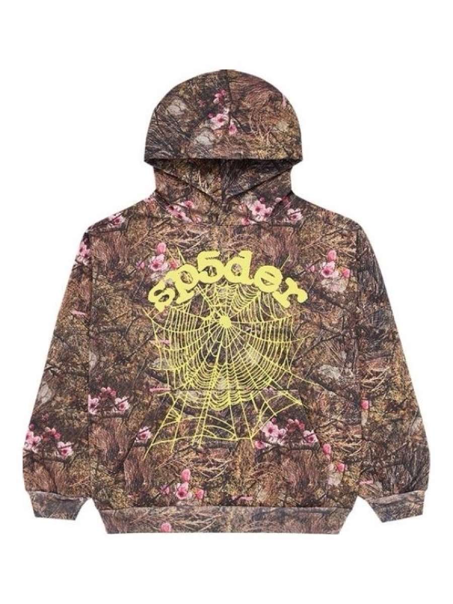 camo sp5der hoodie