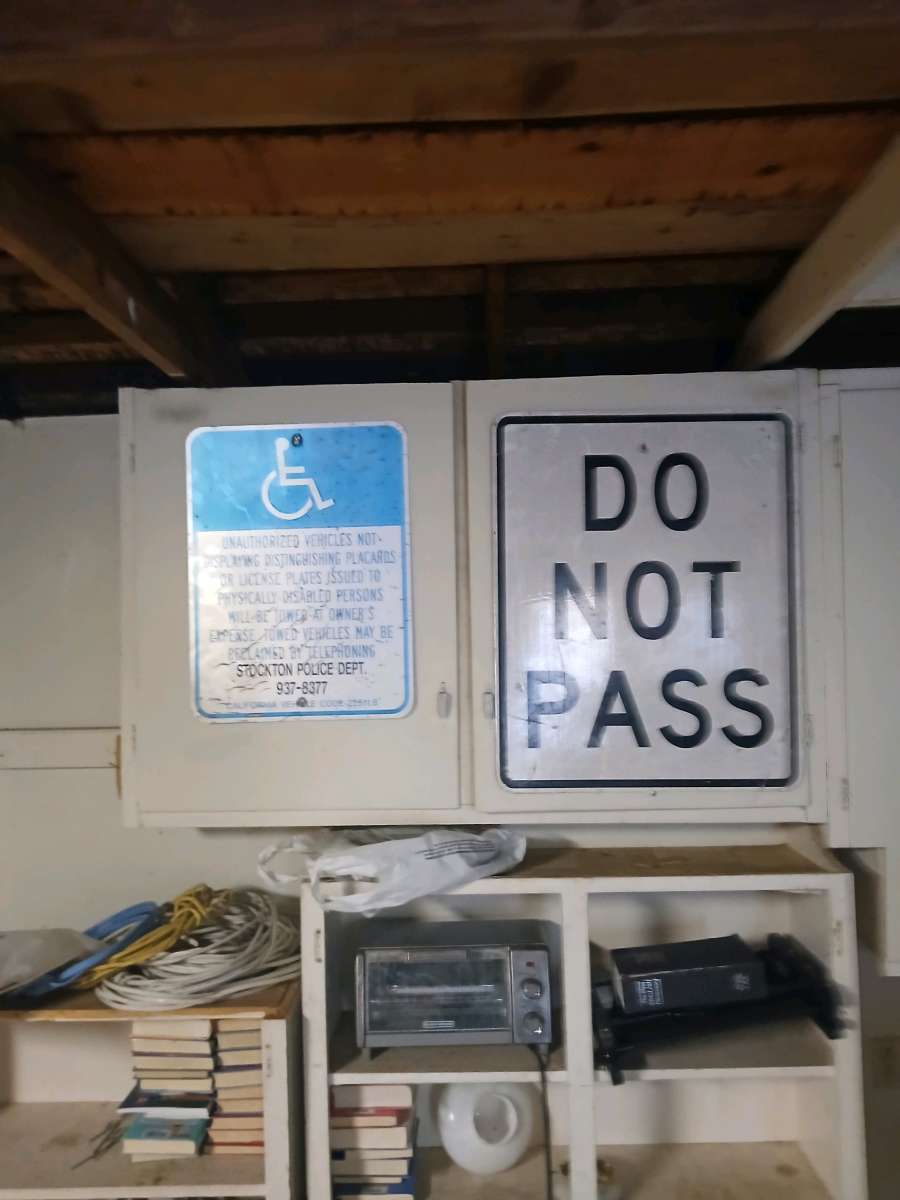 city signs and license plates