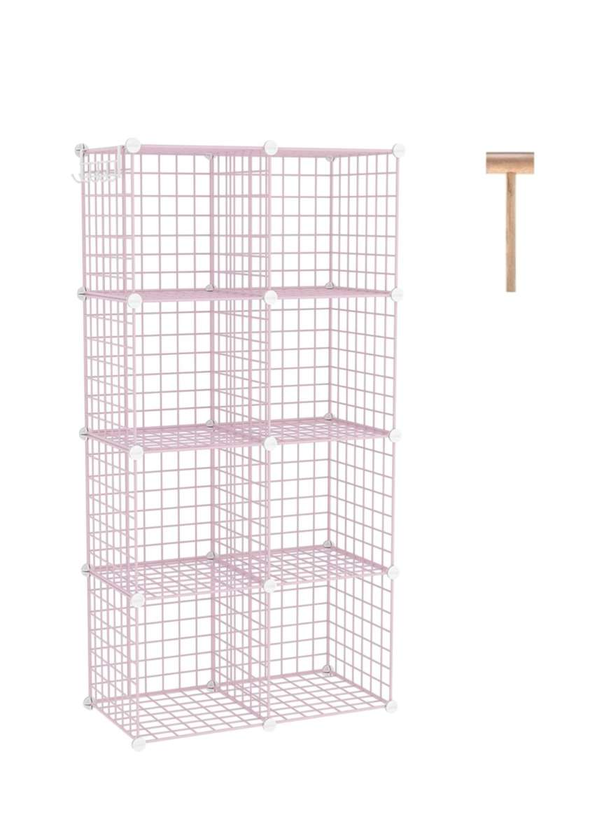 Metal Wire 8 Cube Organizer