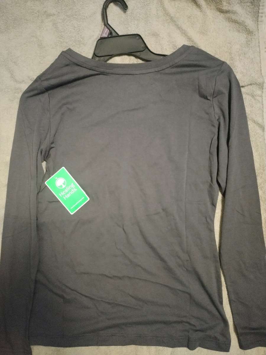 Healing Hands Womens Scrub Top Size M