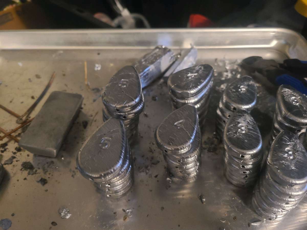 Lead Fishing Weights