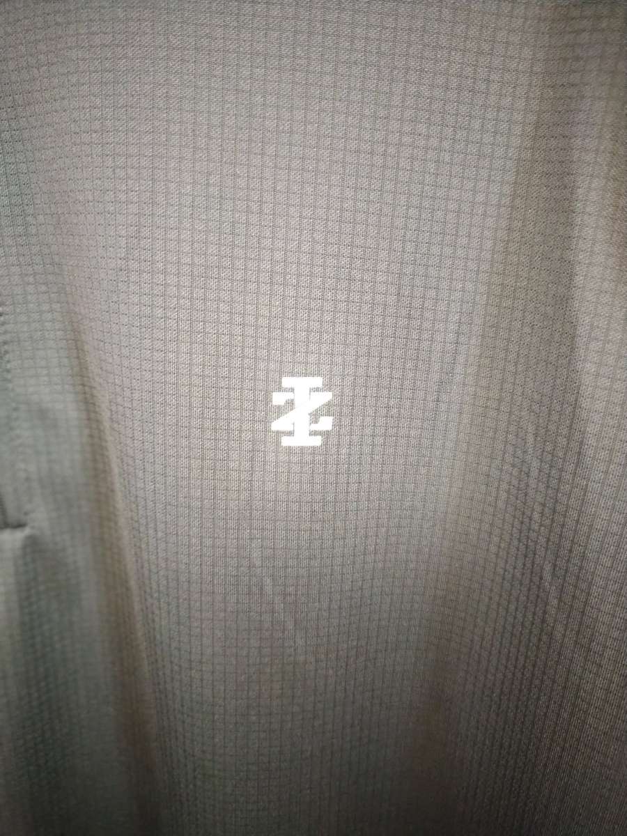 Izod Golf Pullover Top Mens Blue Long Sleeve 14 Zip Casual