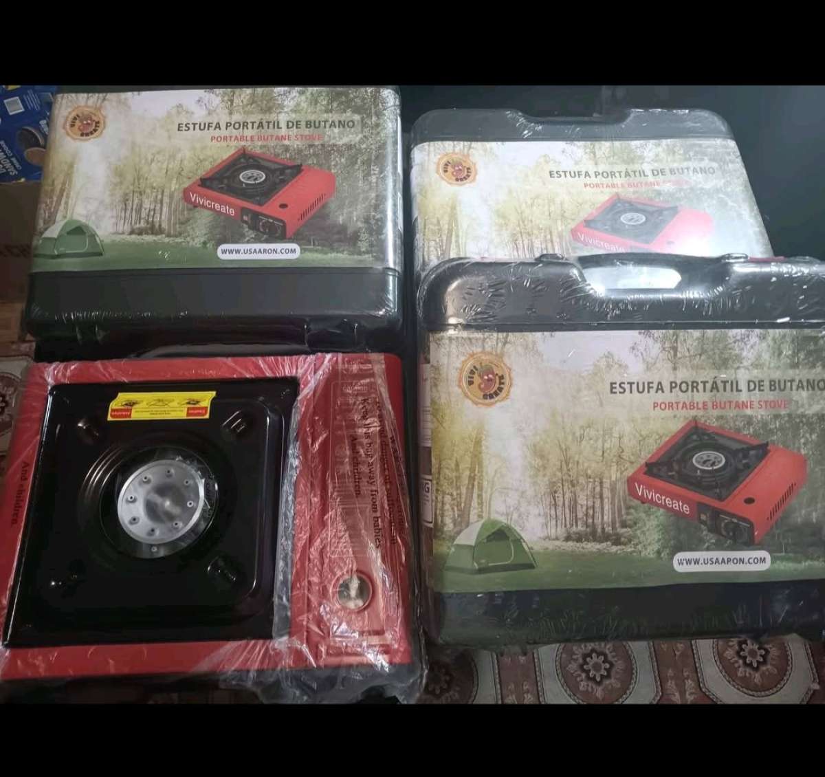 VIVICREATE PORTABLE BUTANE STOVE EACH