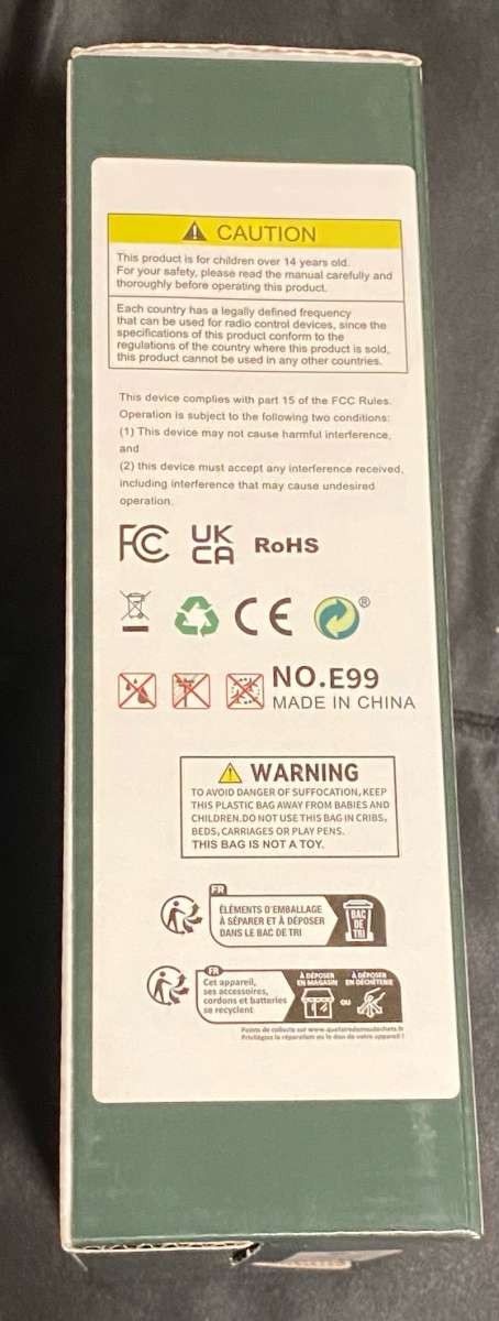 E99 Drone with Camera Foldable RC Quadcopter Drone Remote Co