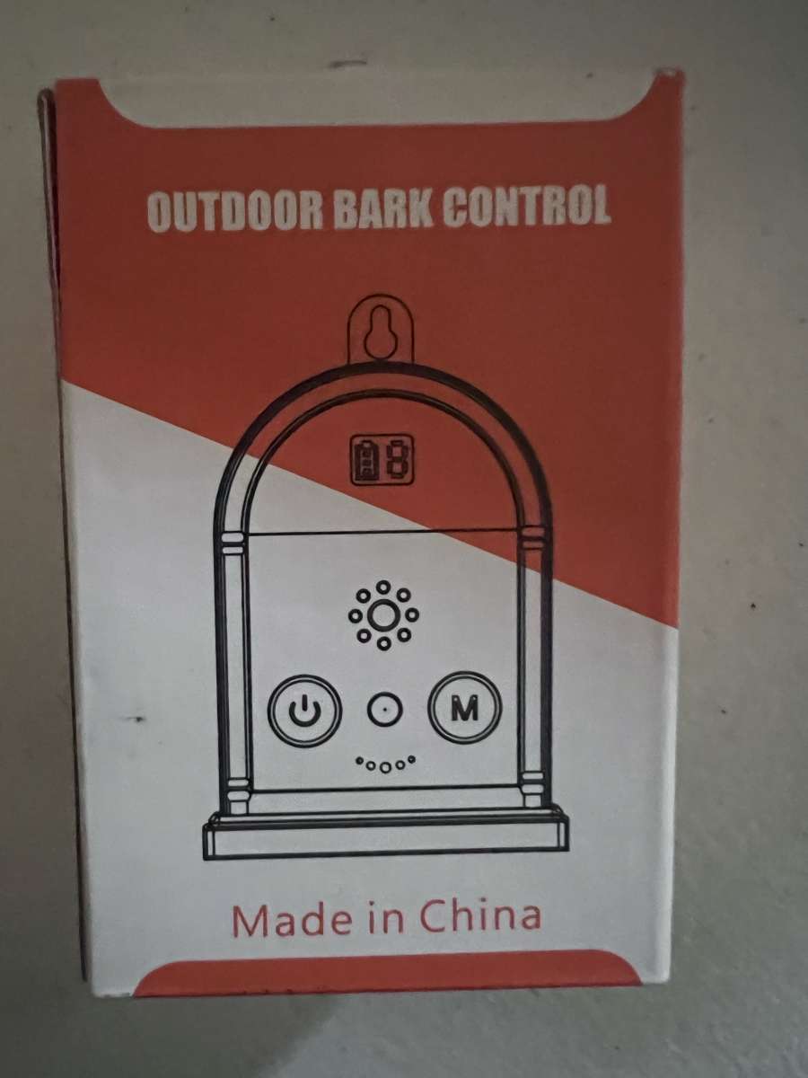 Outdoor Bark Control
