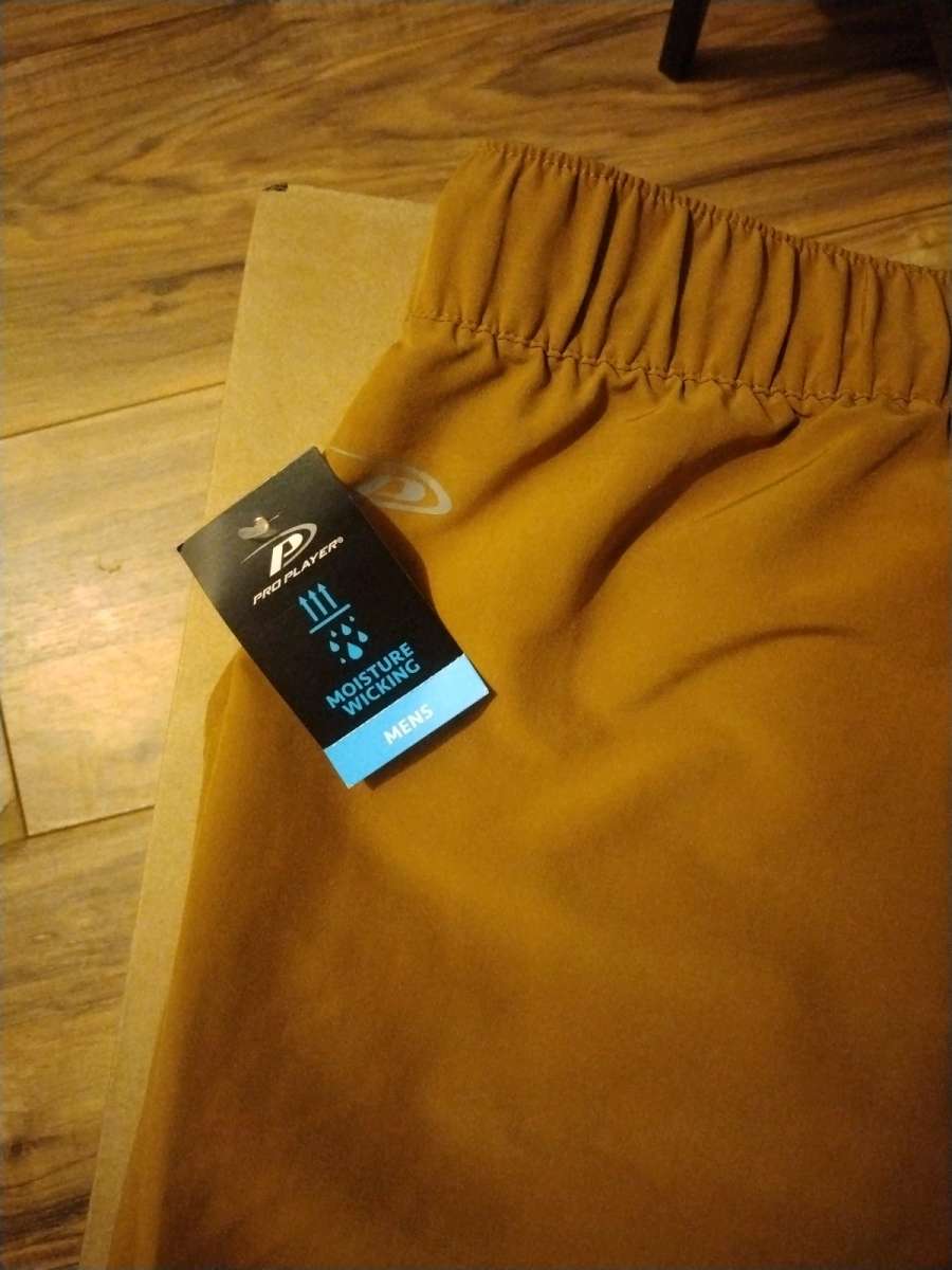 Mens Pro Player Moisture Wicking Shorts With Pockets  Size X