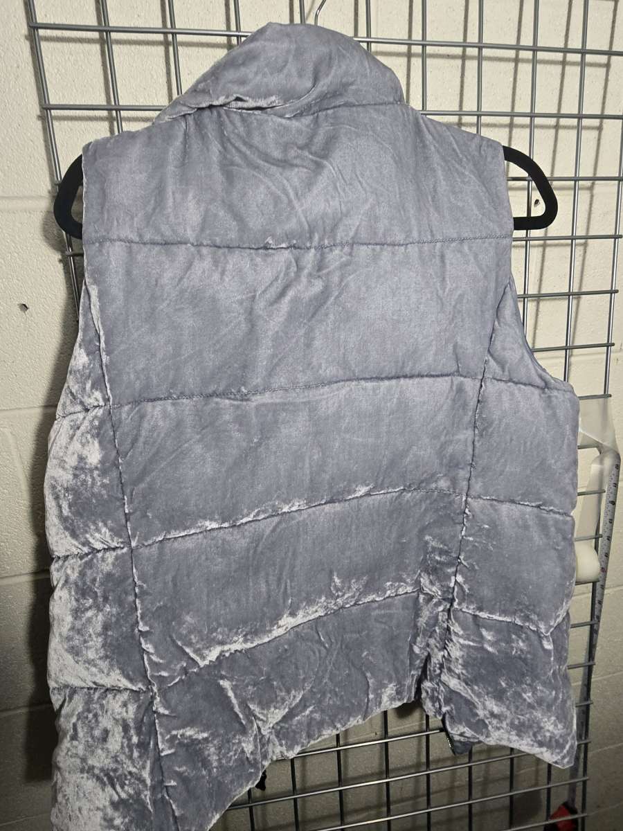 Loft Women Vest Color Blue