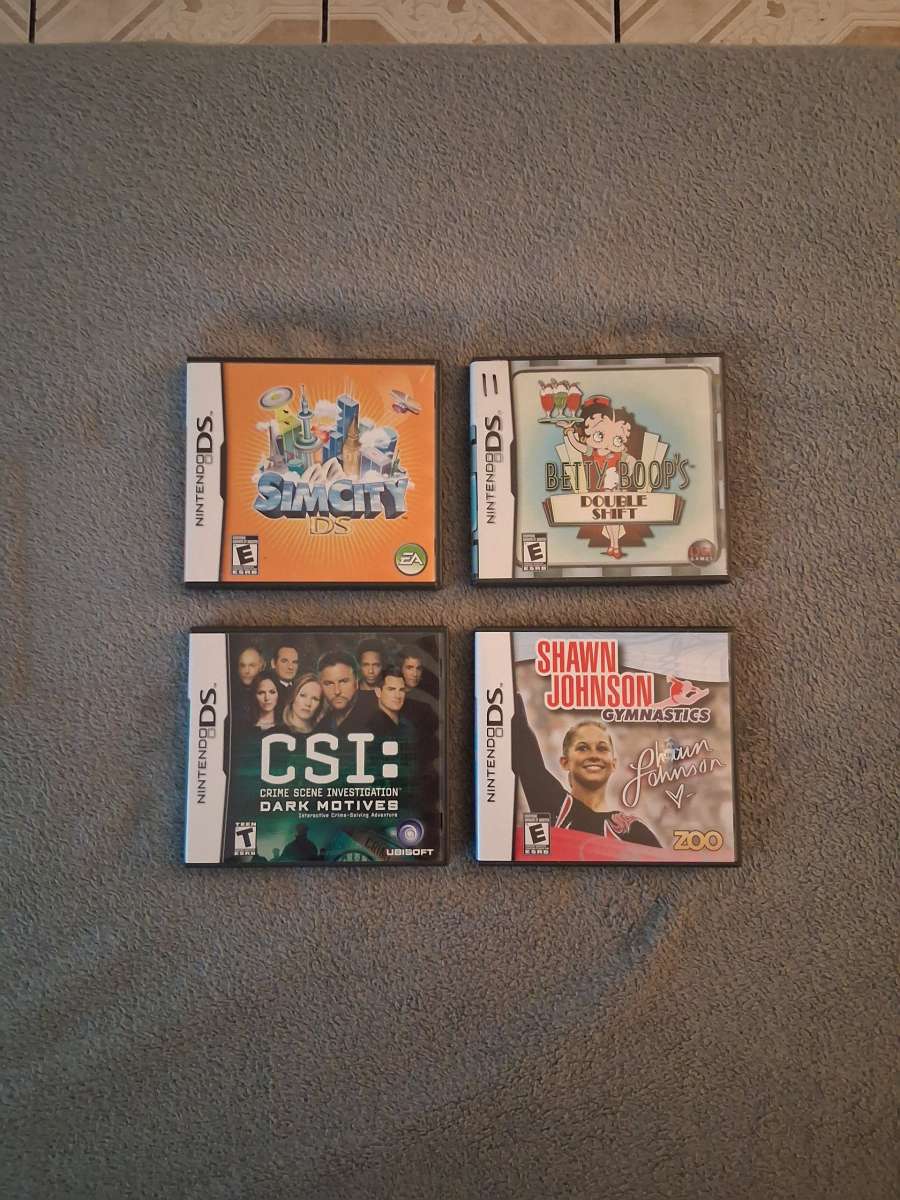 4 Nintendo DS Games for Nintendo DS