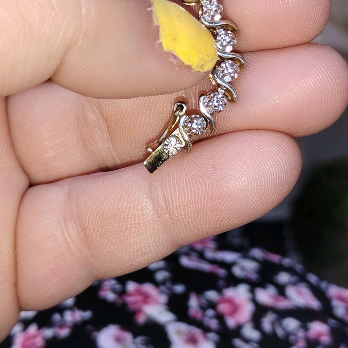 925 Sterling Silver Diamond Tennis Bracelet