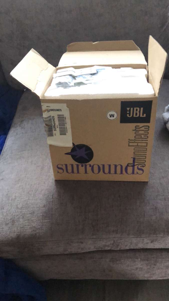 Surround speakers brand new in box