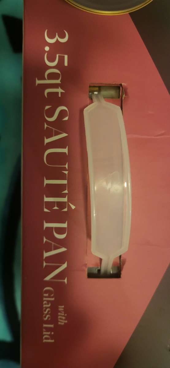 Paris Hilton Saute Pan With Glass Lid Brand Newin box