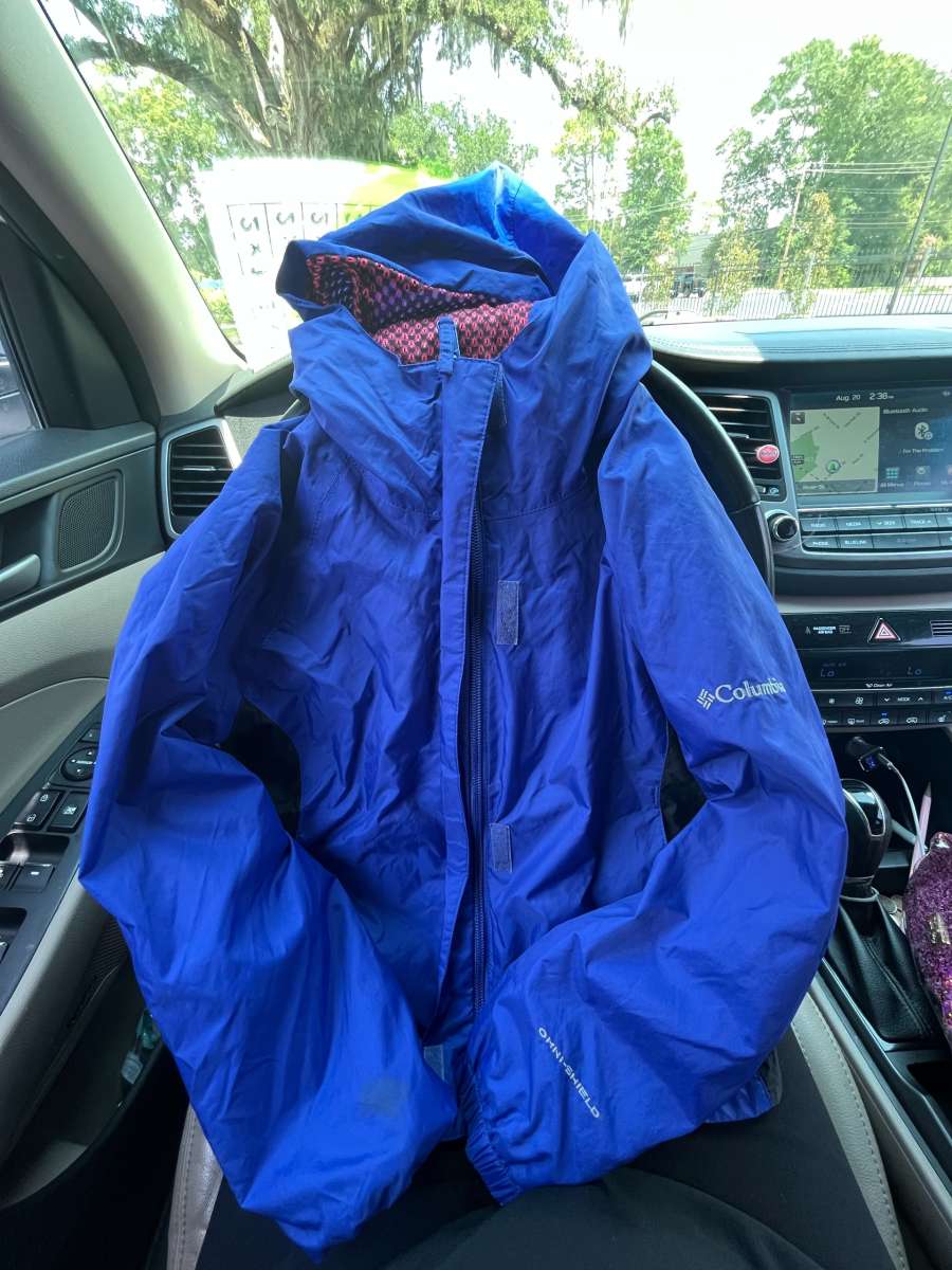 kids Columbia rain jacket