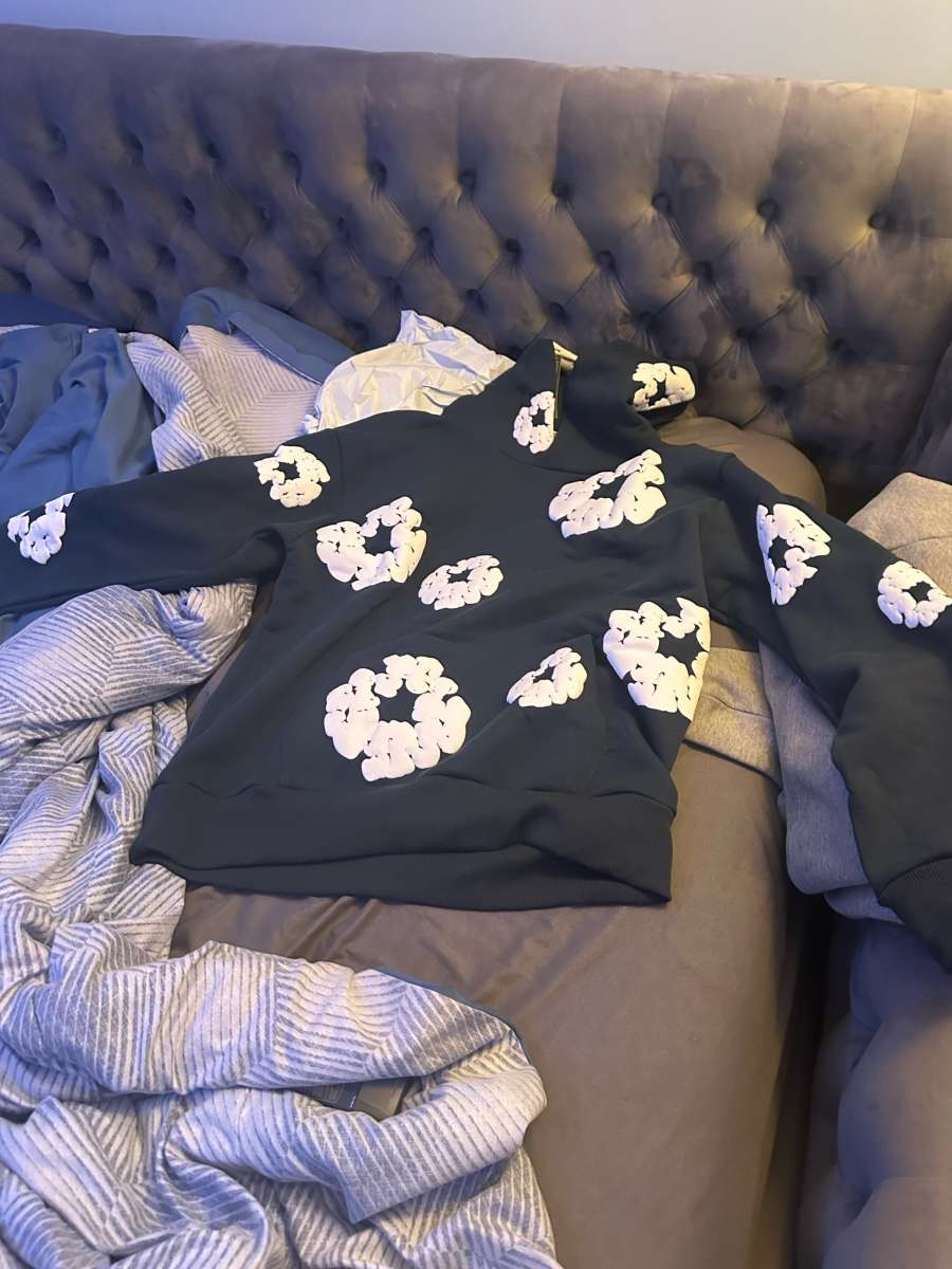 denim tears navy blue medium