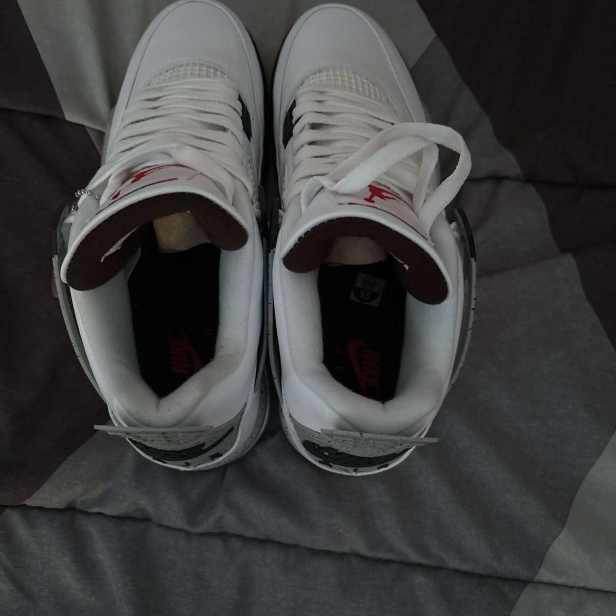 Jordan 4 white cement New