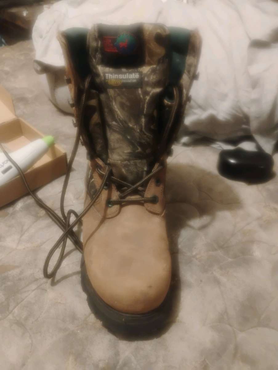 lake of the woods thinsulate hunting boots size 8wide