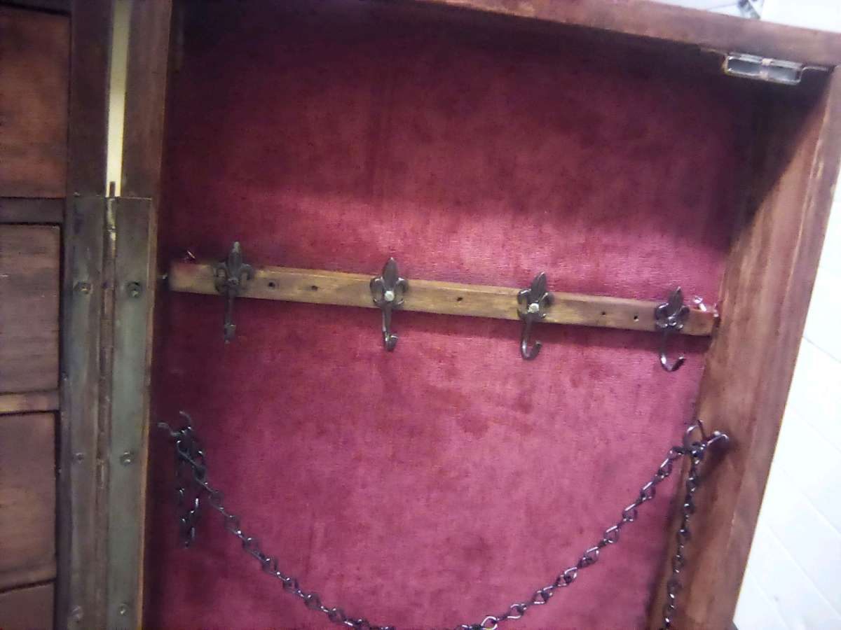 unisex refinished jewelry cabinet