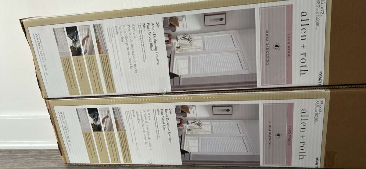 Allen Roth Room Darkening Blinds