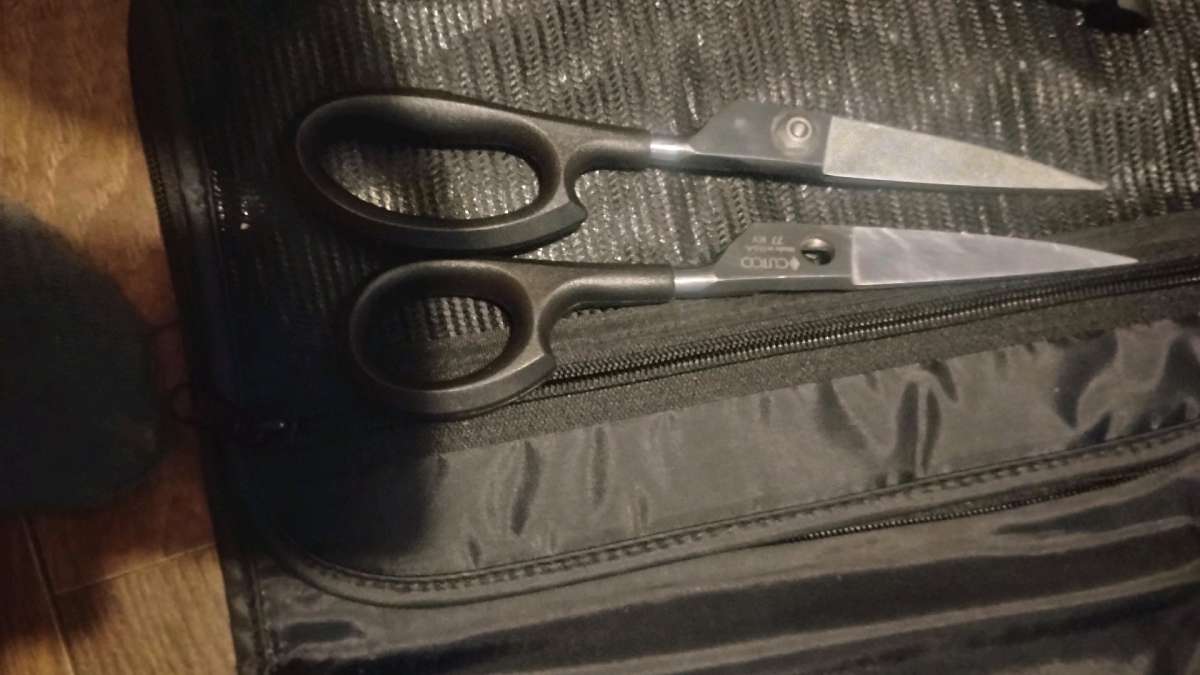 Cutco super shears and veggie peeler