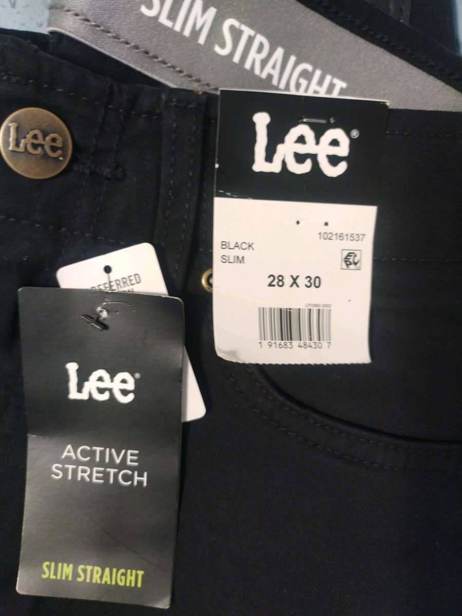 Lee Mens Slim Straight Active Stretch Motion Flex Waistband