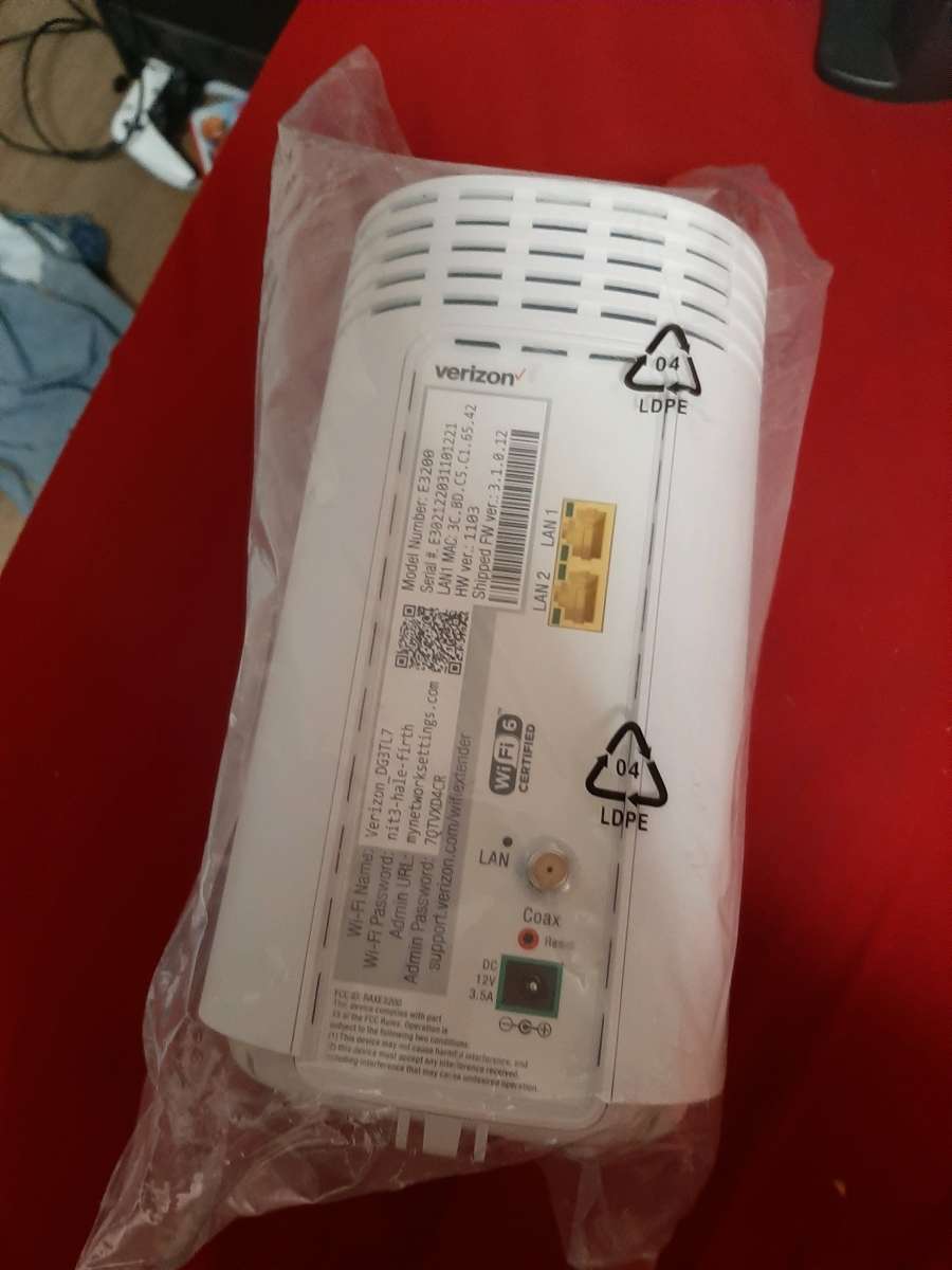 Verizon E3200 Router SEALED