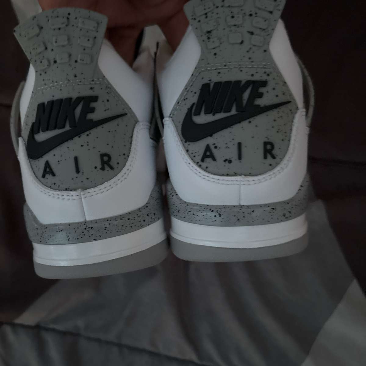 Jordan 4 white cement New