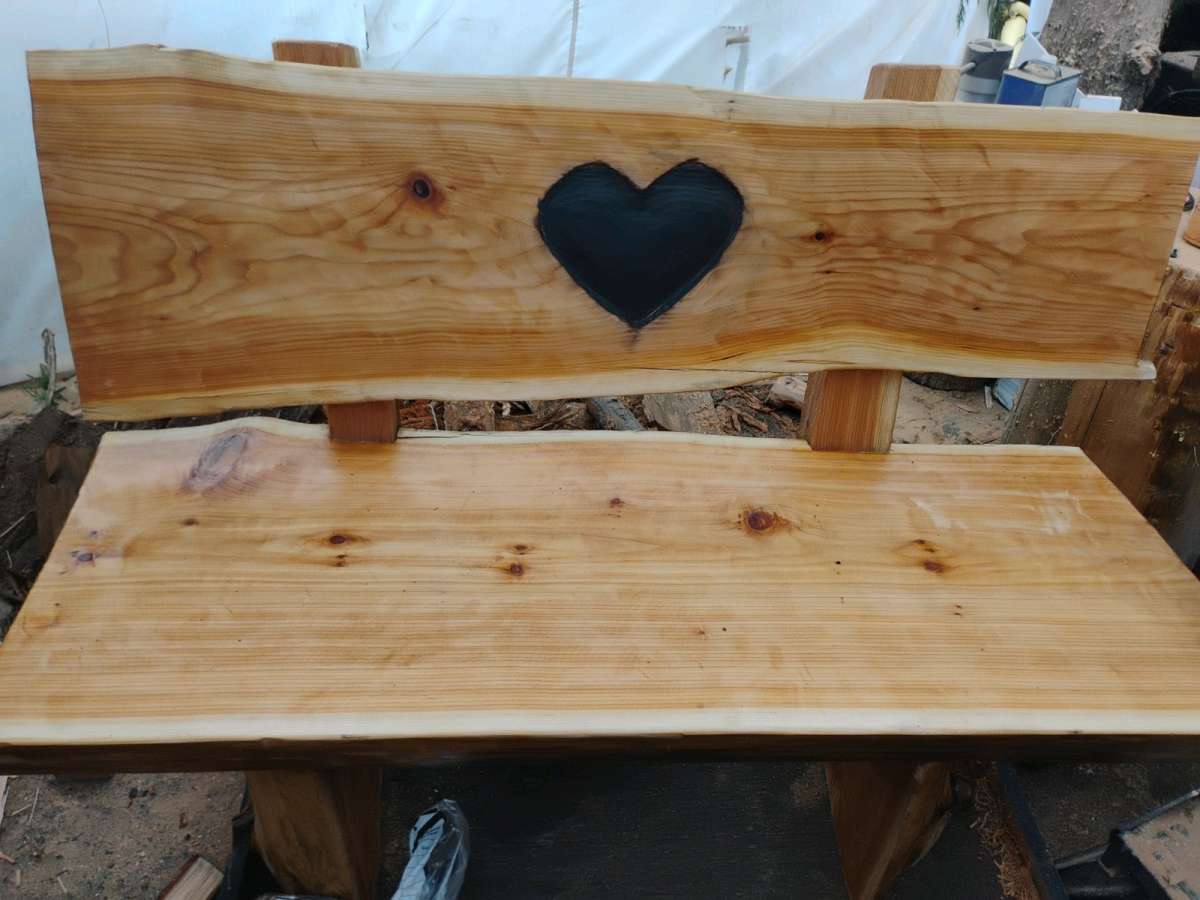 wood bench