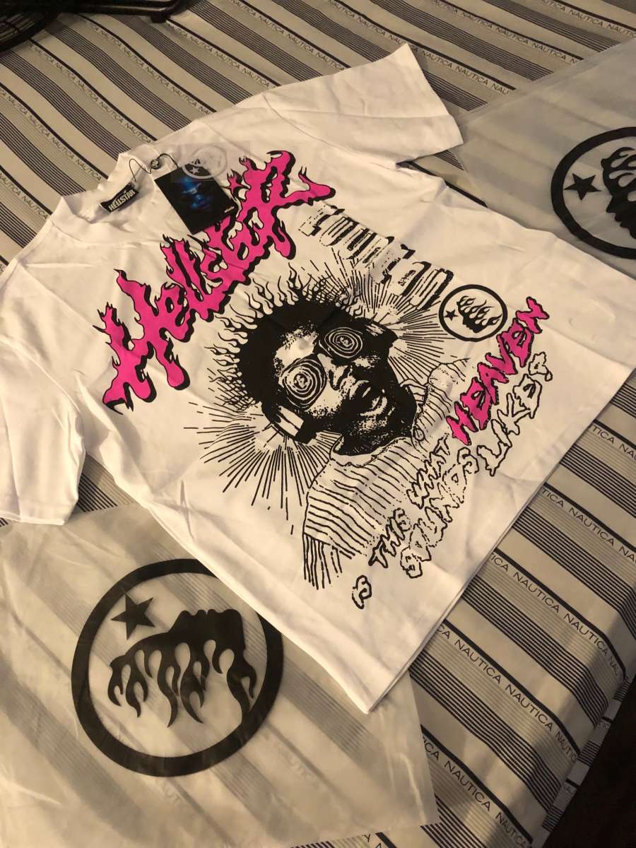 HELLSTAR STUDIOS SOUNDS LIKE HEAVEN TEE WHITE