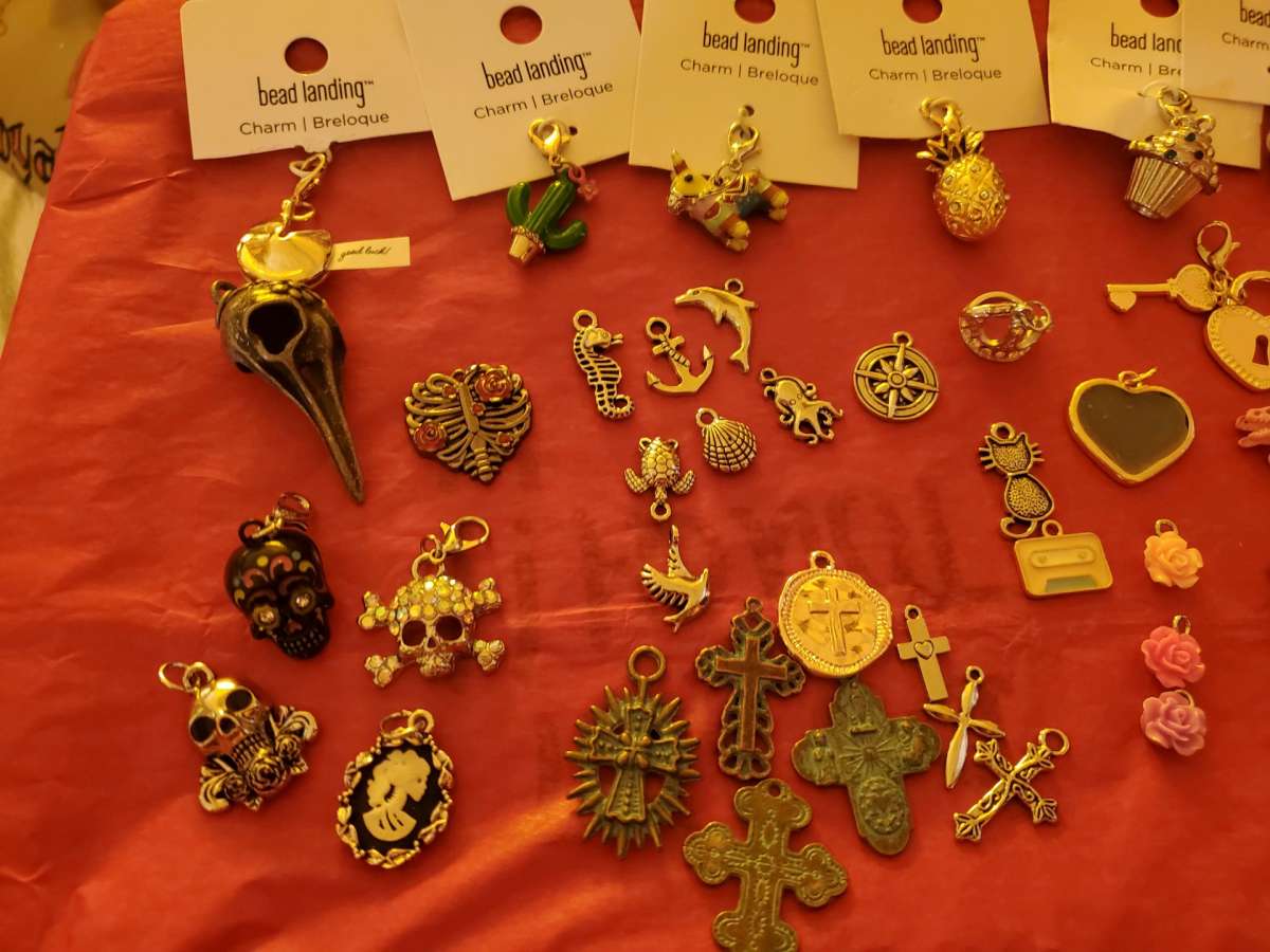 Assorted Charms for Jewelry making and charm bracelets