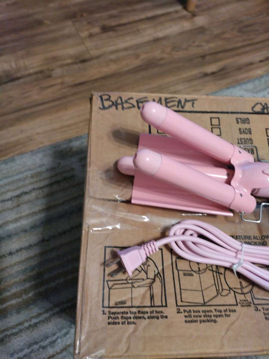 MERMADE PRO HAIR WAVER Pink 32mm 125 Wavy Hair Styling Tool