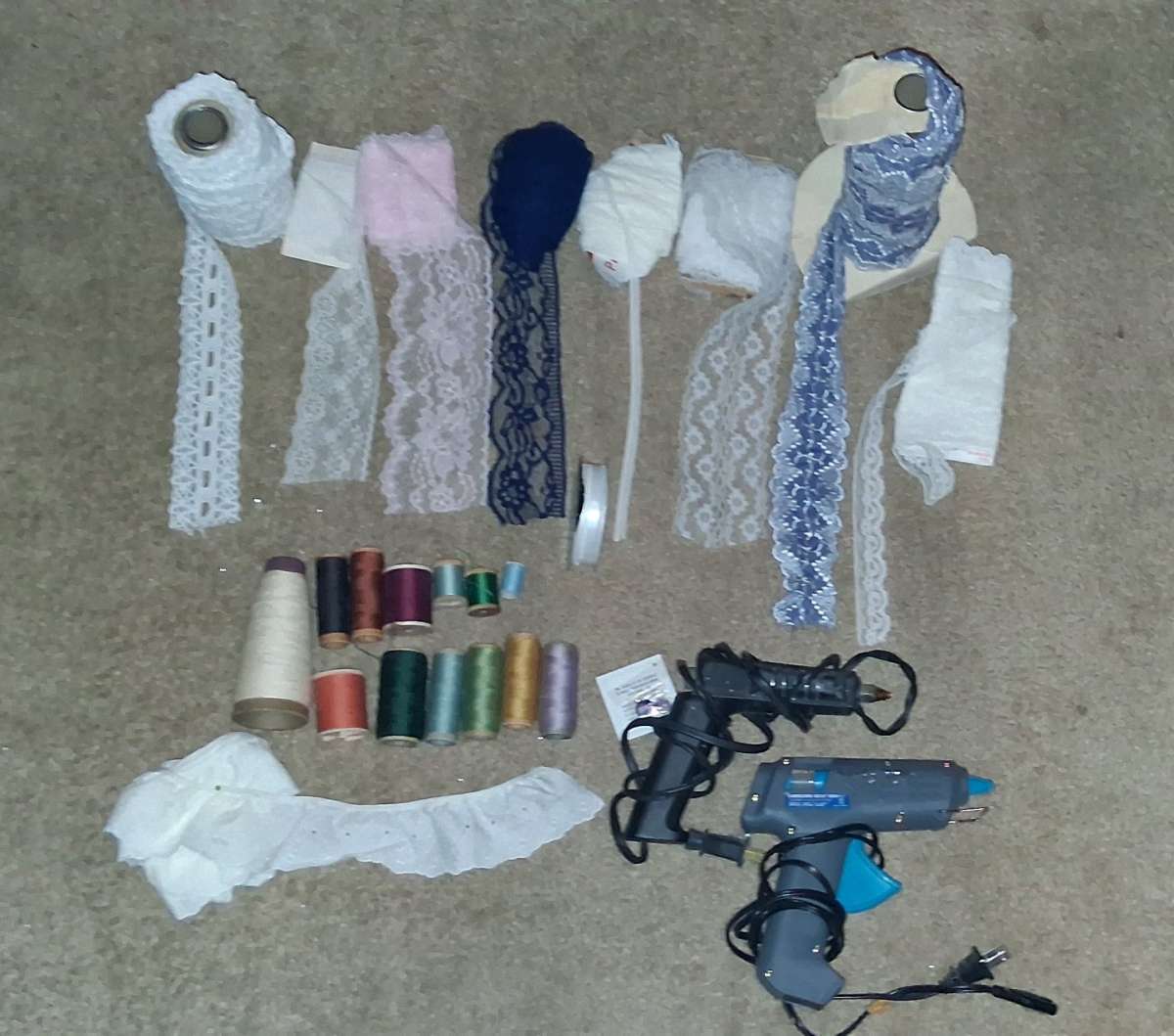 vintage craft materials bundle