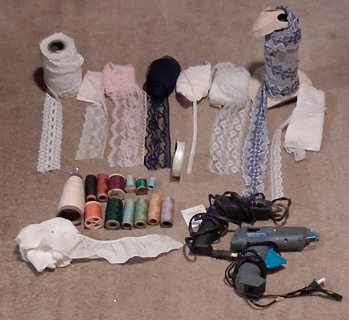 vintage craft materials bundle
