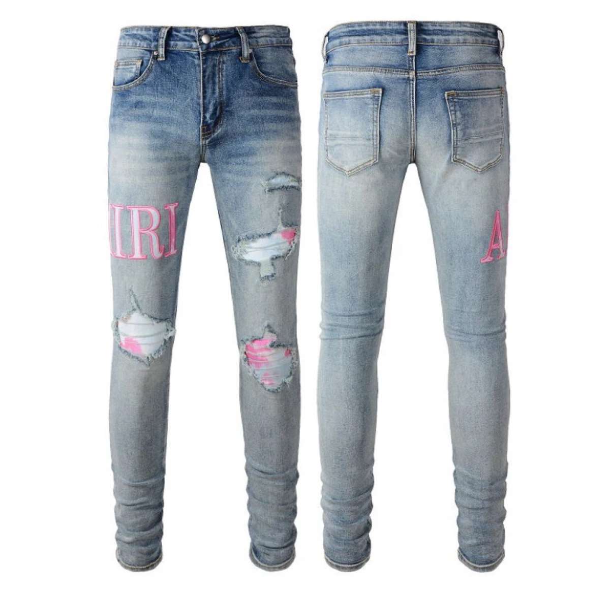 Amiri jeans pink