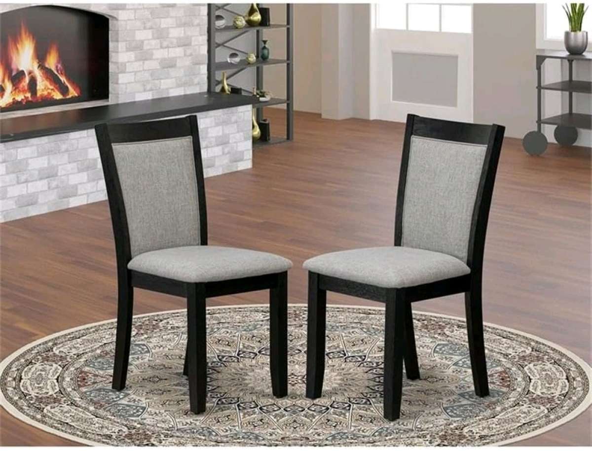 EAST WEST FURNITURE MZC6T06 MONZA PARSON CHAIRS 2 Pack