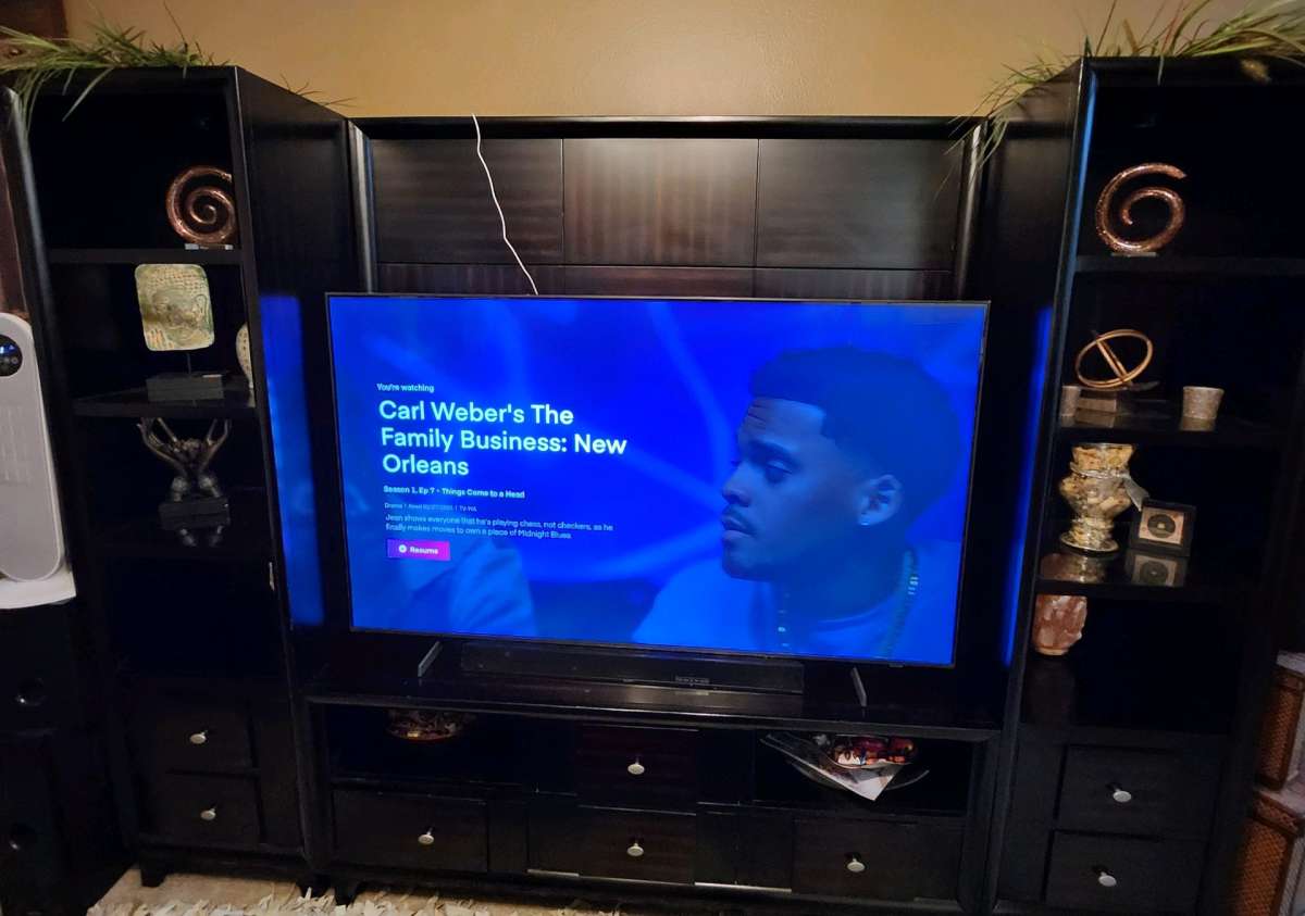 Entertainment TV Center Display