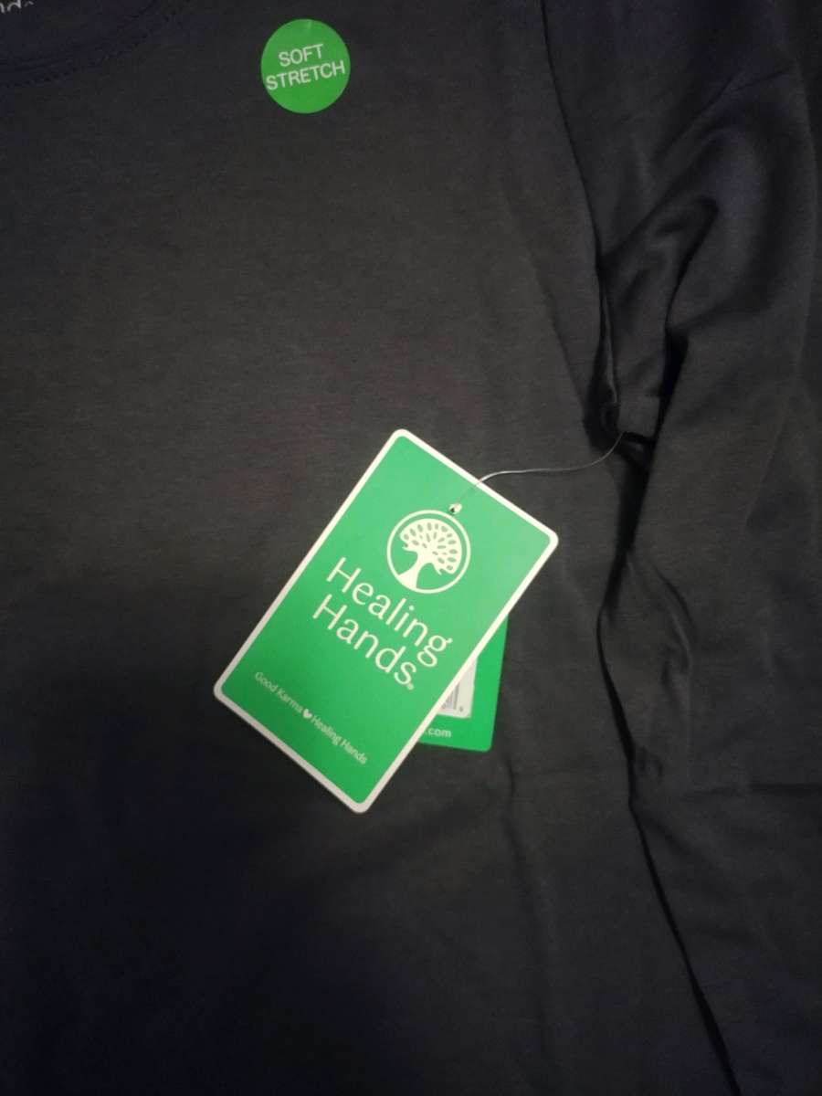 Healing Hands Womens Scrub Top Size M