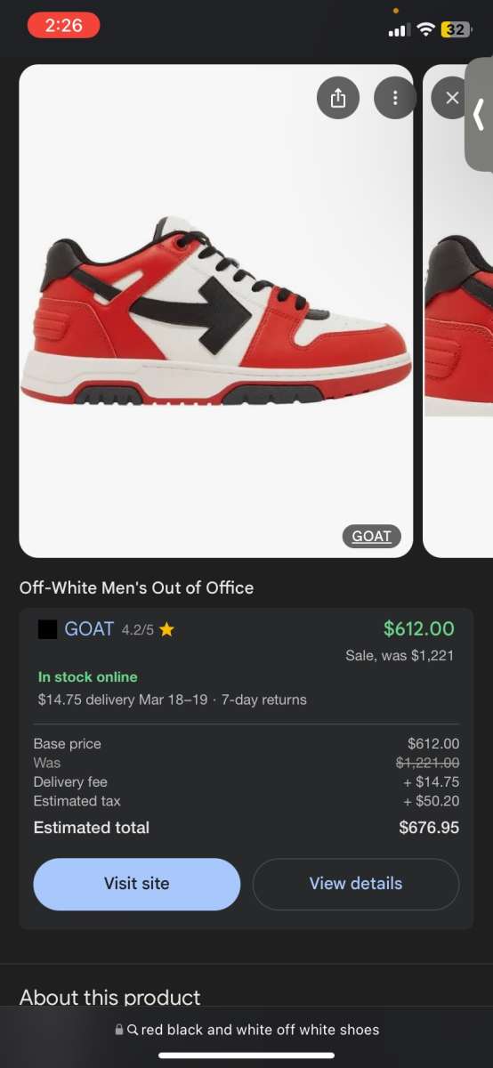 offwhite out of office