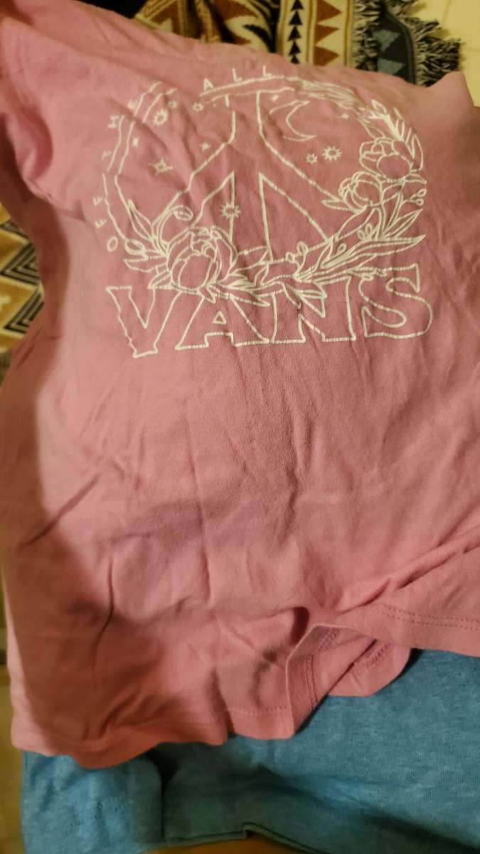 Variety womens and girls shirts and  one romper all NEW