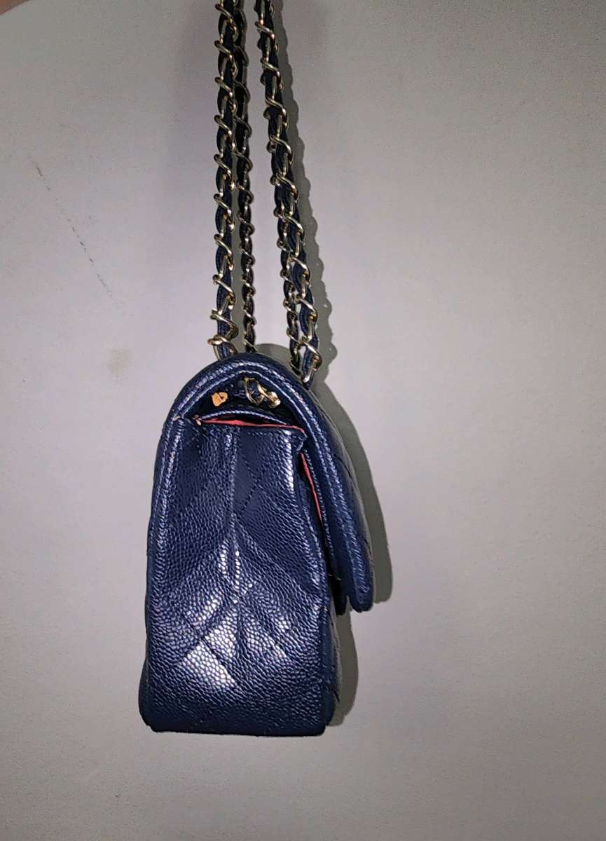 navy blue shoulder bag