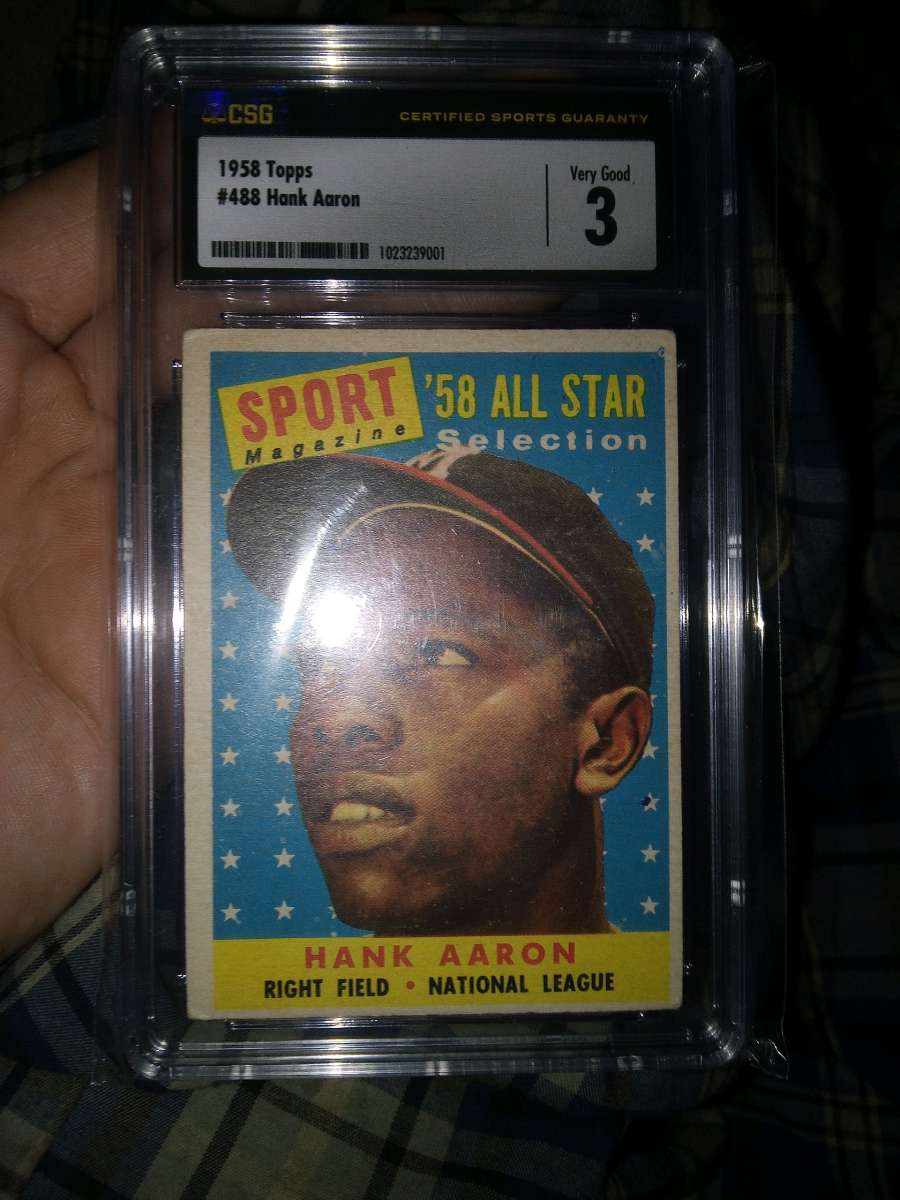 1958 Topps Hank Aaron
