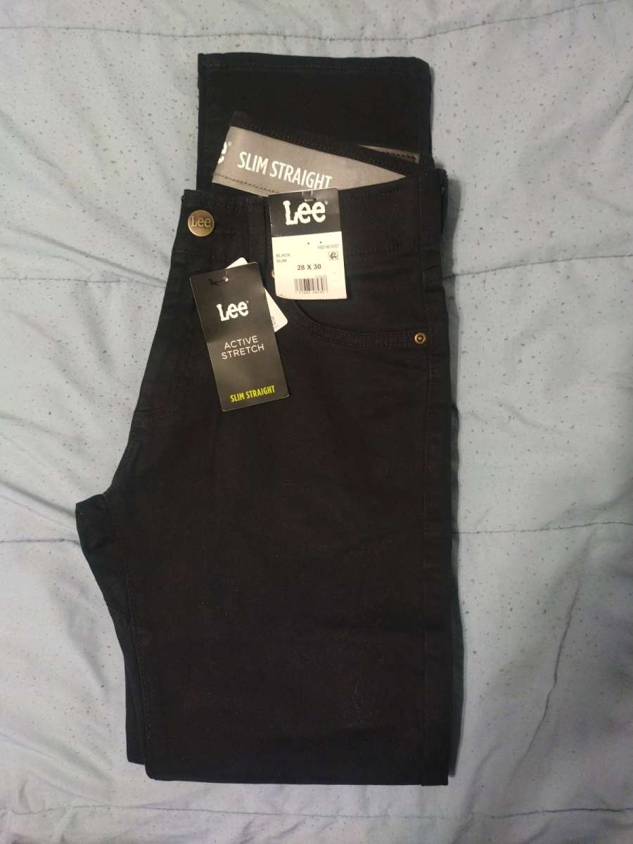 Lee Mens Slim Straight Active Stretch Motion Flex Waistband