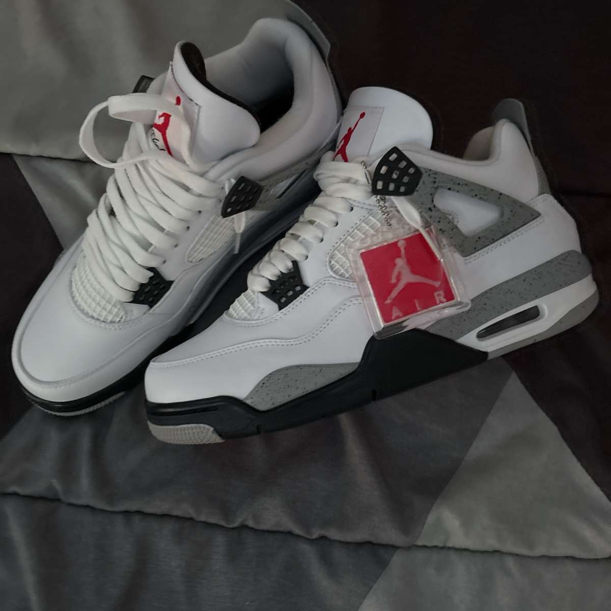 Jordan 4 white cement New
