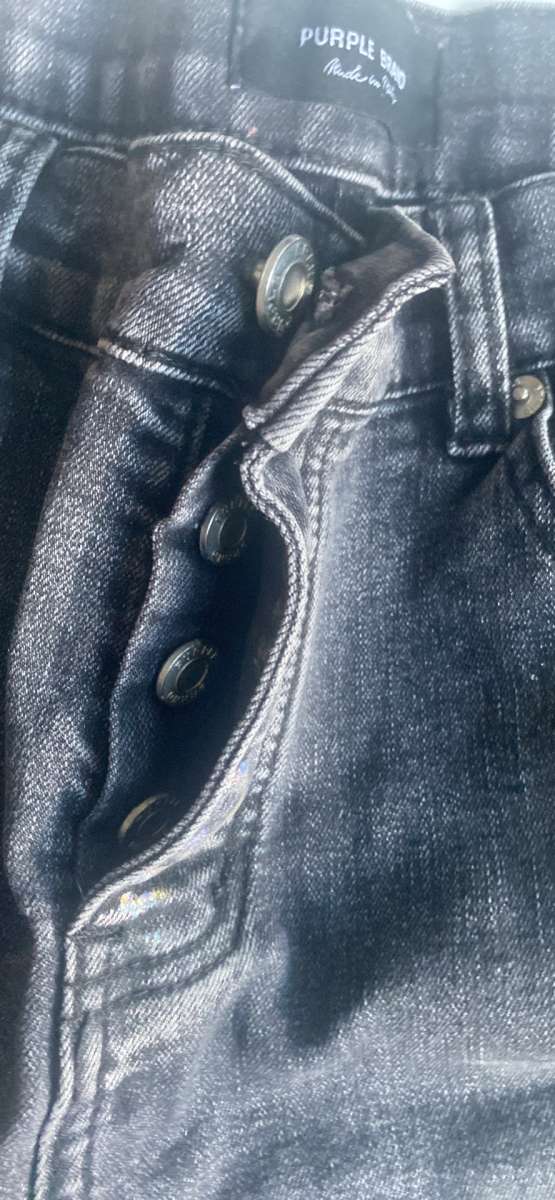 purple jeans size 32