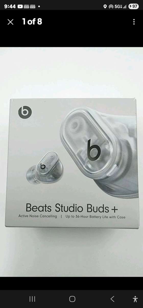 New Beats Studio Transparency Earbuds